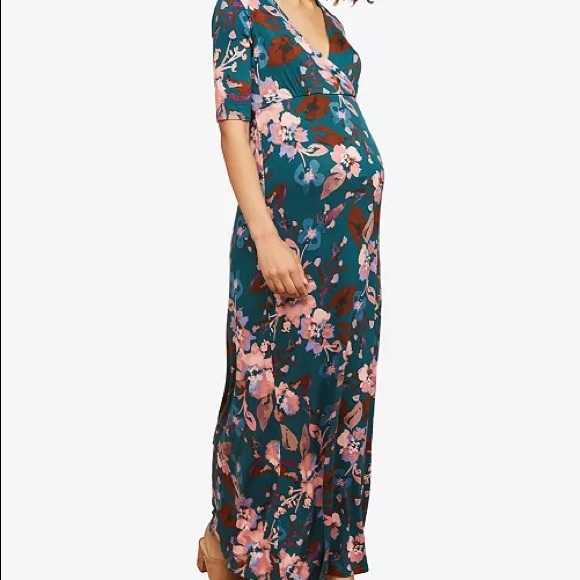 Jessica Simpson Dresses & Skirts - Jessica Simpson Floral Maternity Maxi Dress